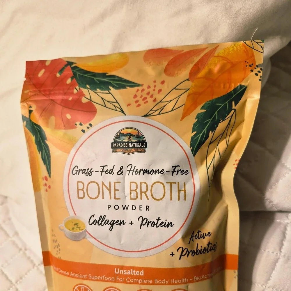 Paradise Naturals Bone Broth Powder - Unsalted